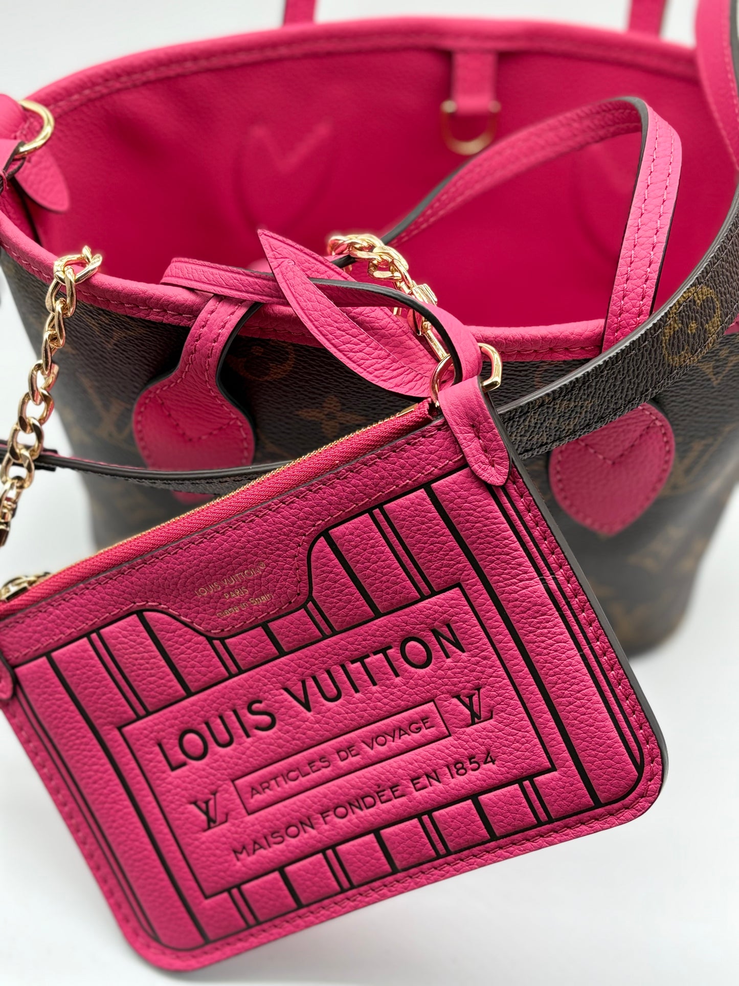Louis Vuitton Neverfull Inside out BB