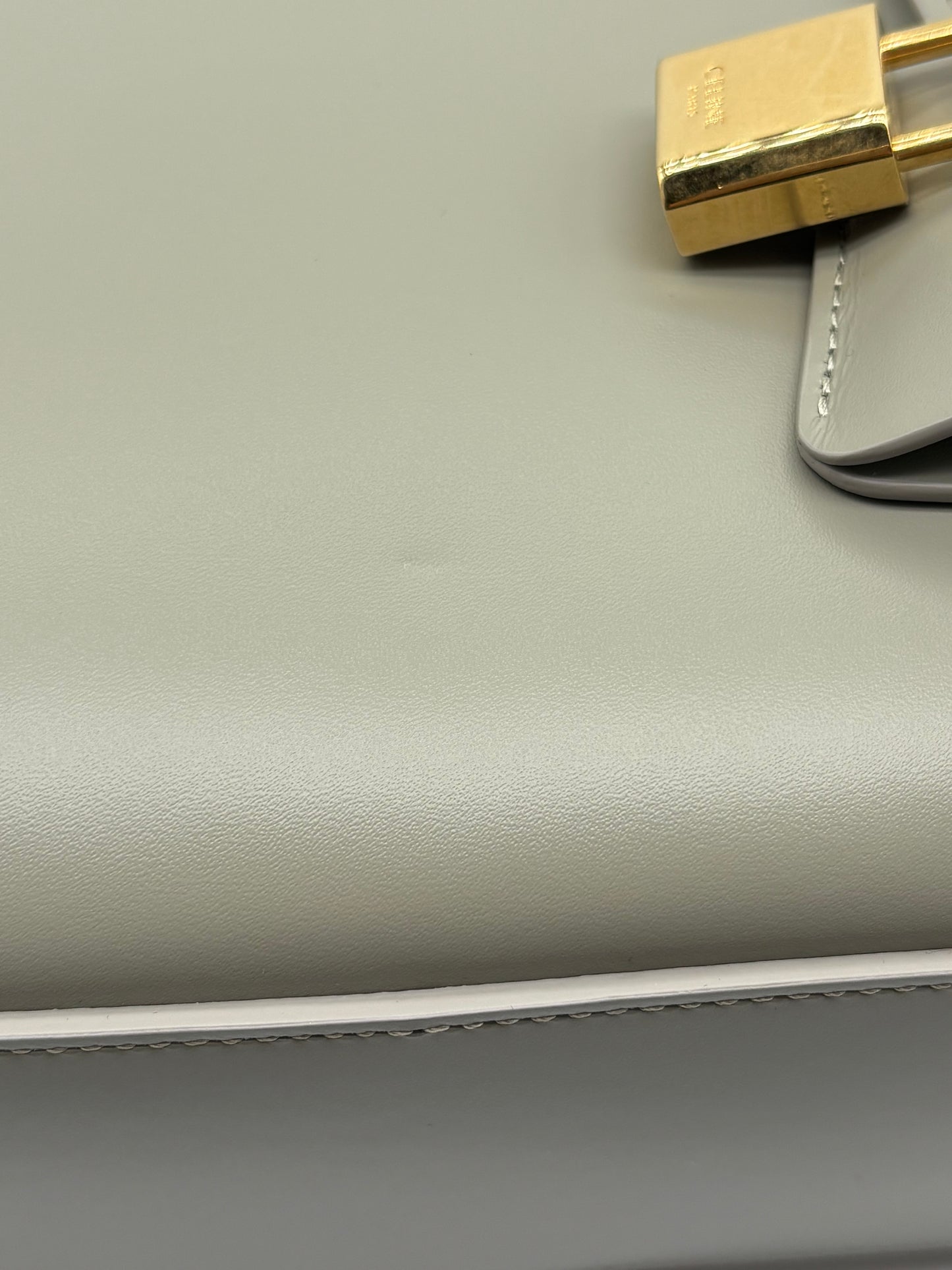 CELINE
Mini 16 Turn Lock Top Handle Bag