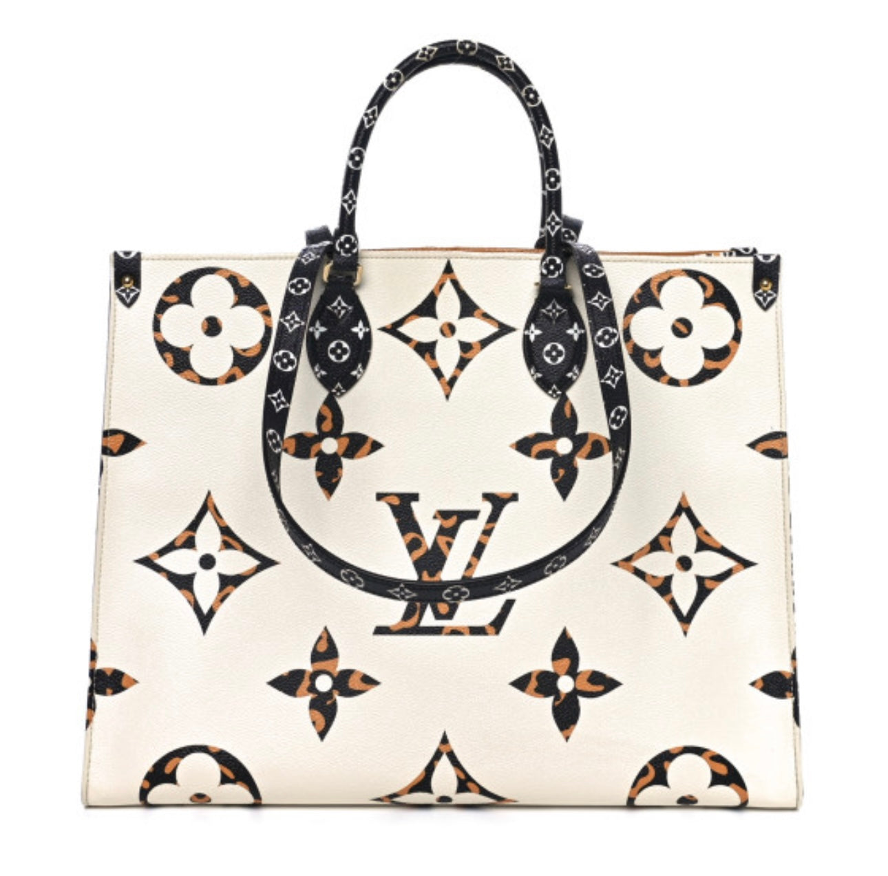 Louis Vuitton Monogram Giant Jungle Onthego GM Ivory
