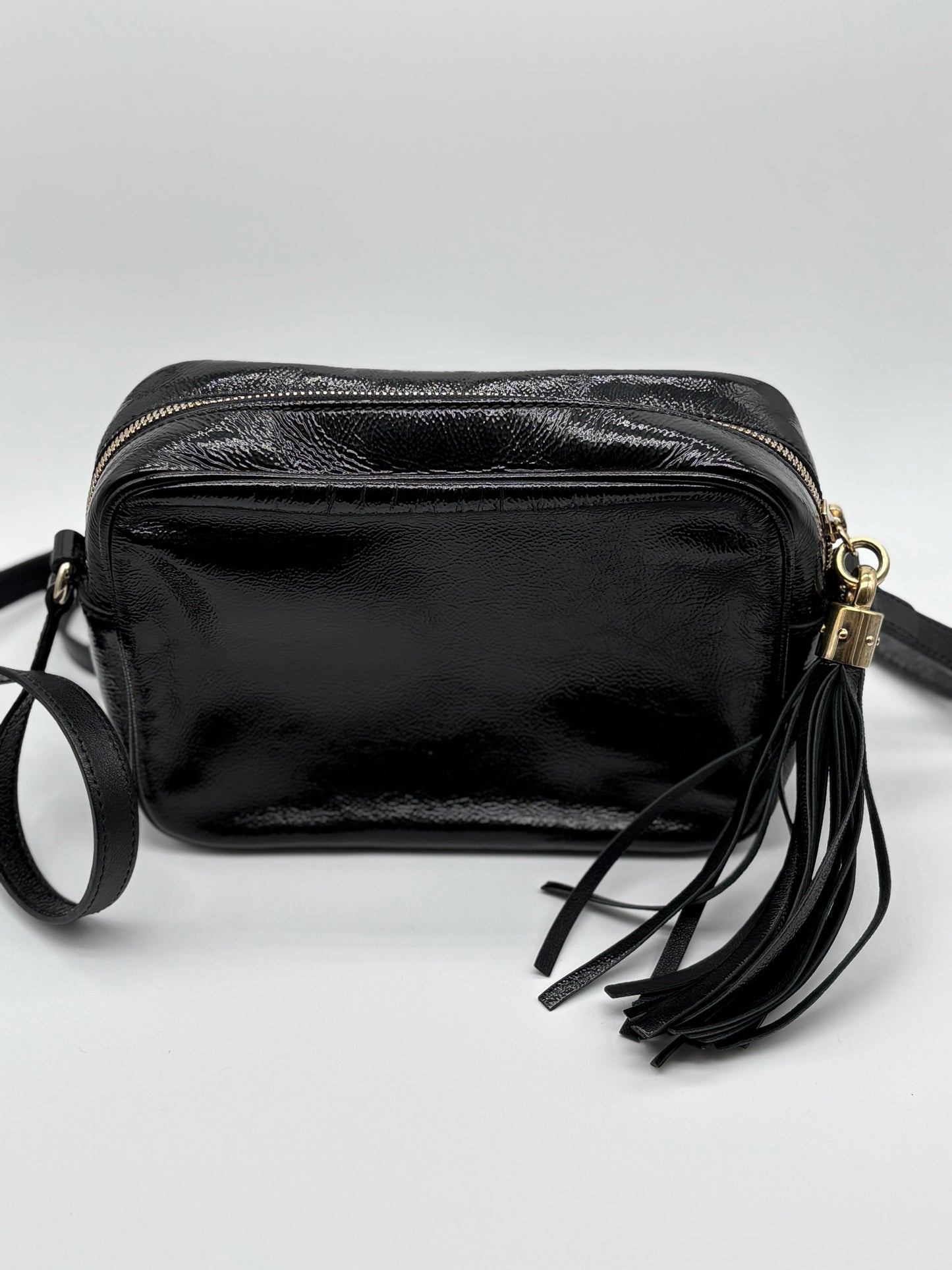 Gucci Patent leather small Soho Disco Bag