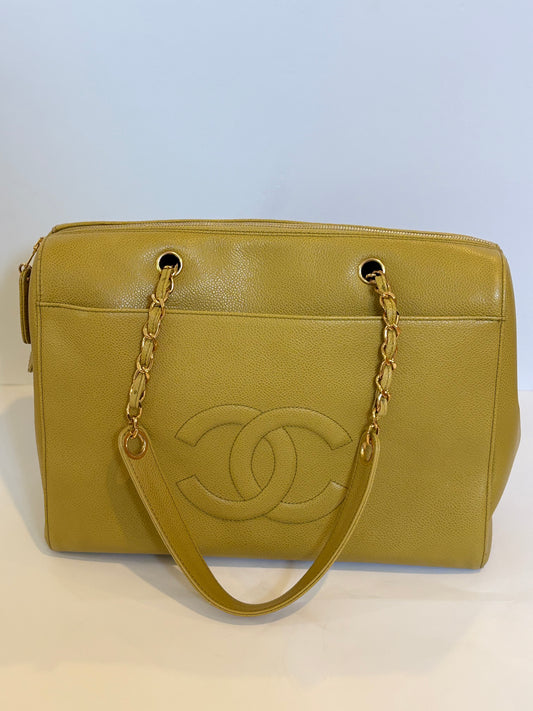 CHANEL Vintage Pre-Owned
1998 CC-stitch tote bag